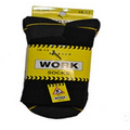 Mens Industrial Ankle Work Socks - 2 Pair